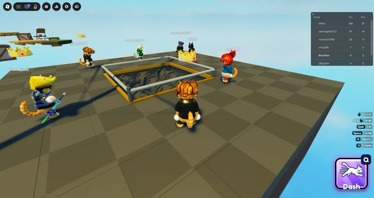 Nine Lives ability in combat Cat using Nine Lives ability