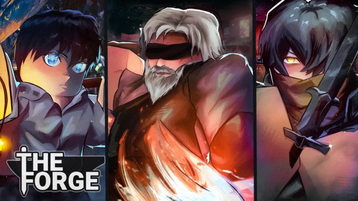 Blacksmith characters in The Forge The Forge Roblox