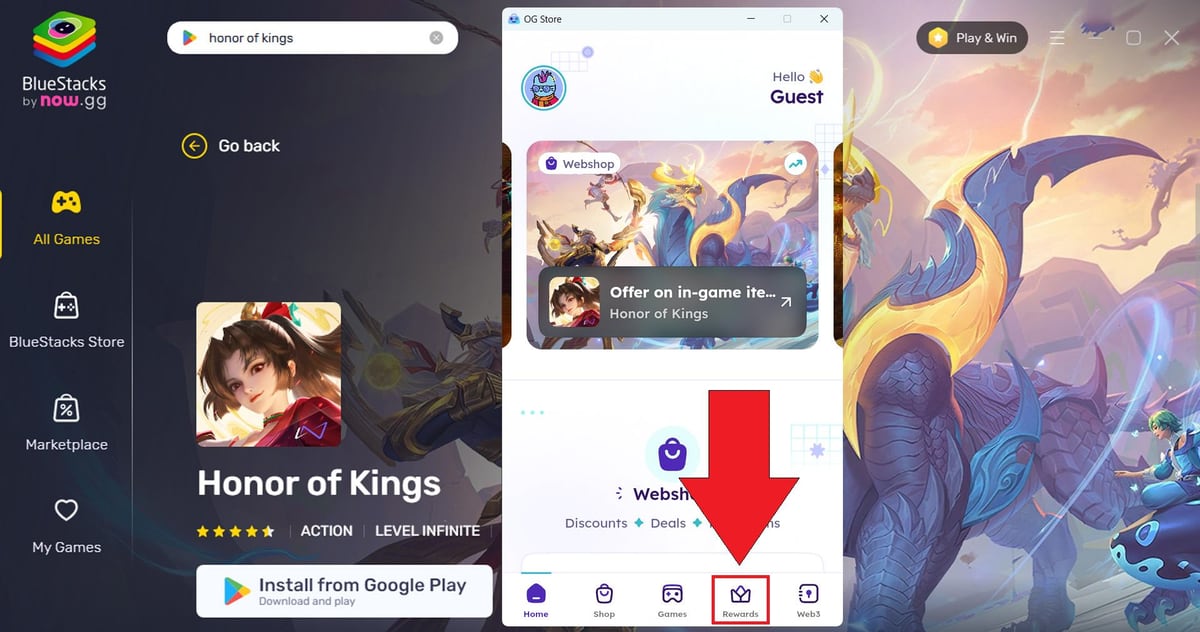 Honor of Kings OG Store
