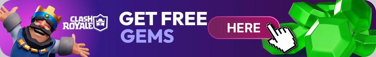 Win Gems for Clash Royale