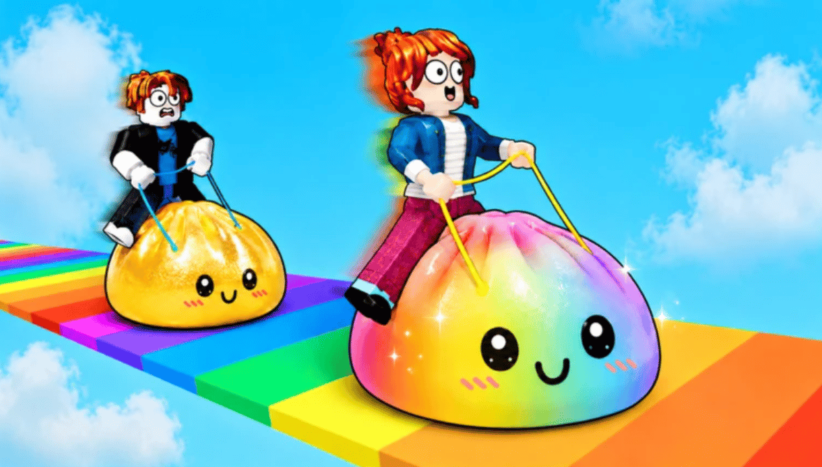 Dumpling Squishy Race en Roblox Dumpling Squishy Race en Roblox