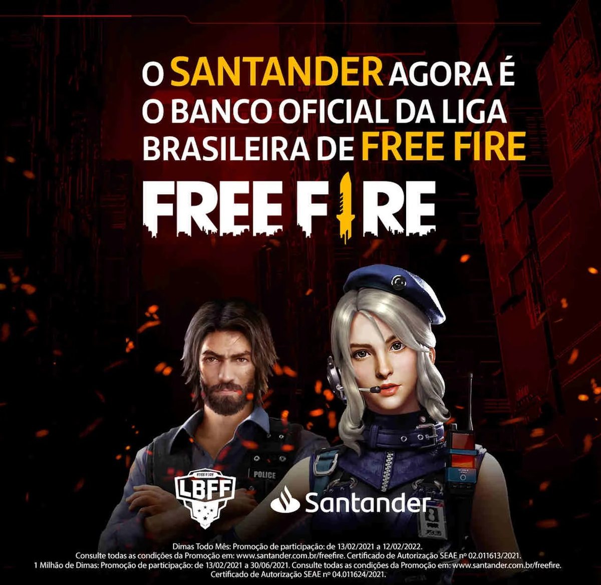 Santander Free Fire Promo Santander Free Fire Promo