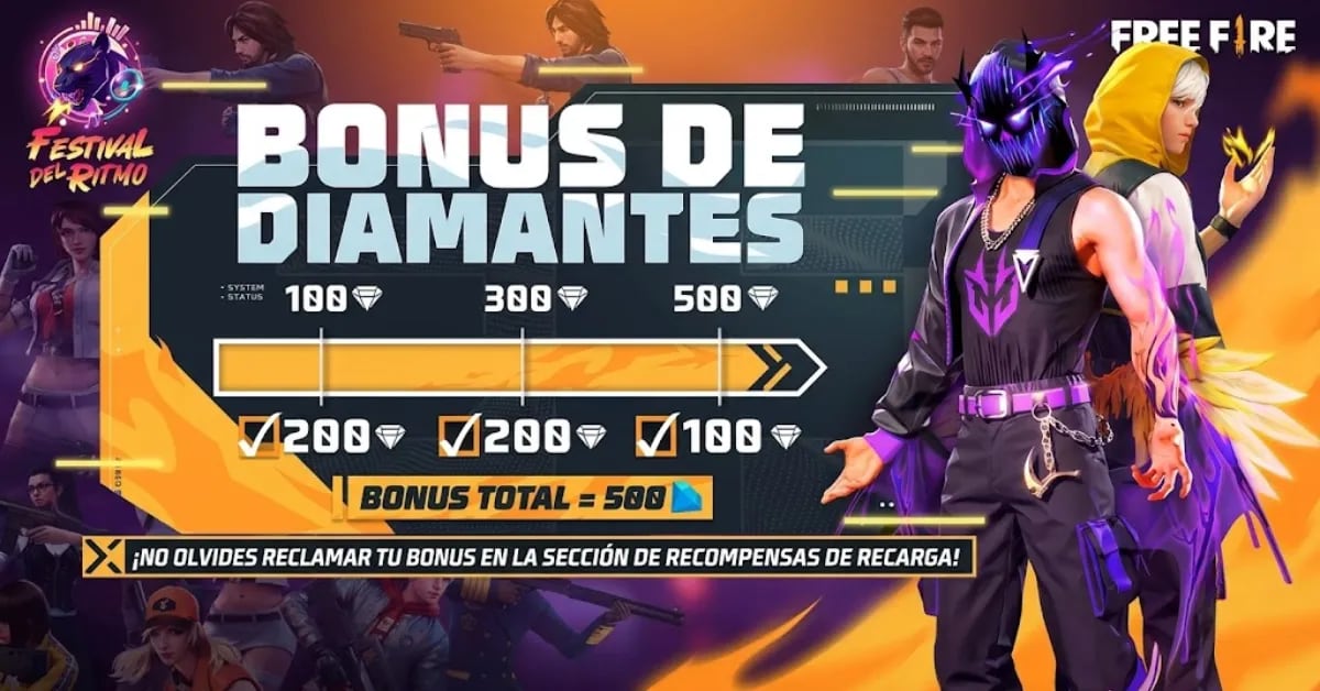 Agenda Semanal Free Fire