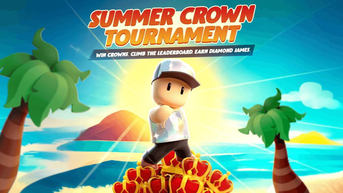 Arte principal del Torneo Summer Crown Torneo Summer Crown Stumble Guys