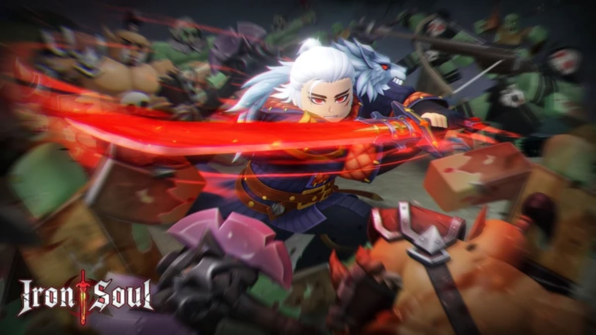 Iron Soul Dungeon character with loot Iron Soul Dungeon Gameplay